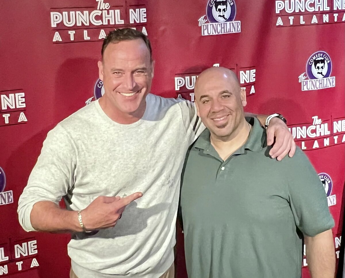 Carlos Rodriguez with Matt Iseman