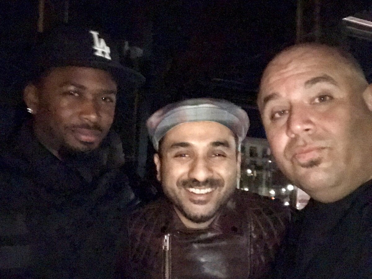 Carlos Rodriguez with Vir Das